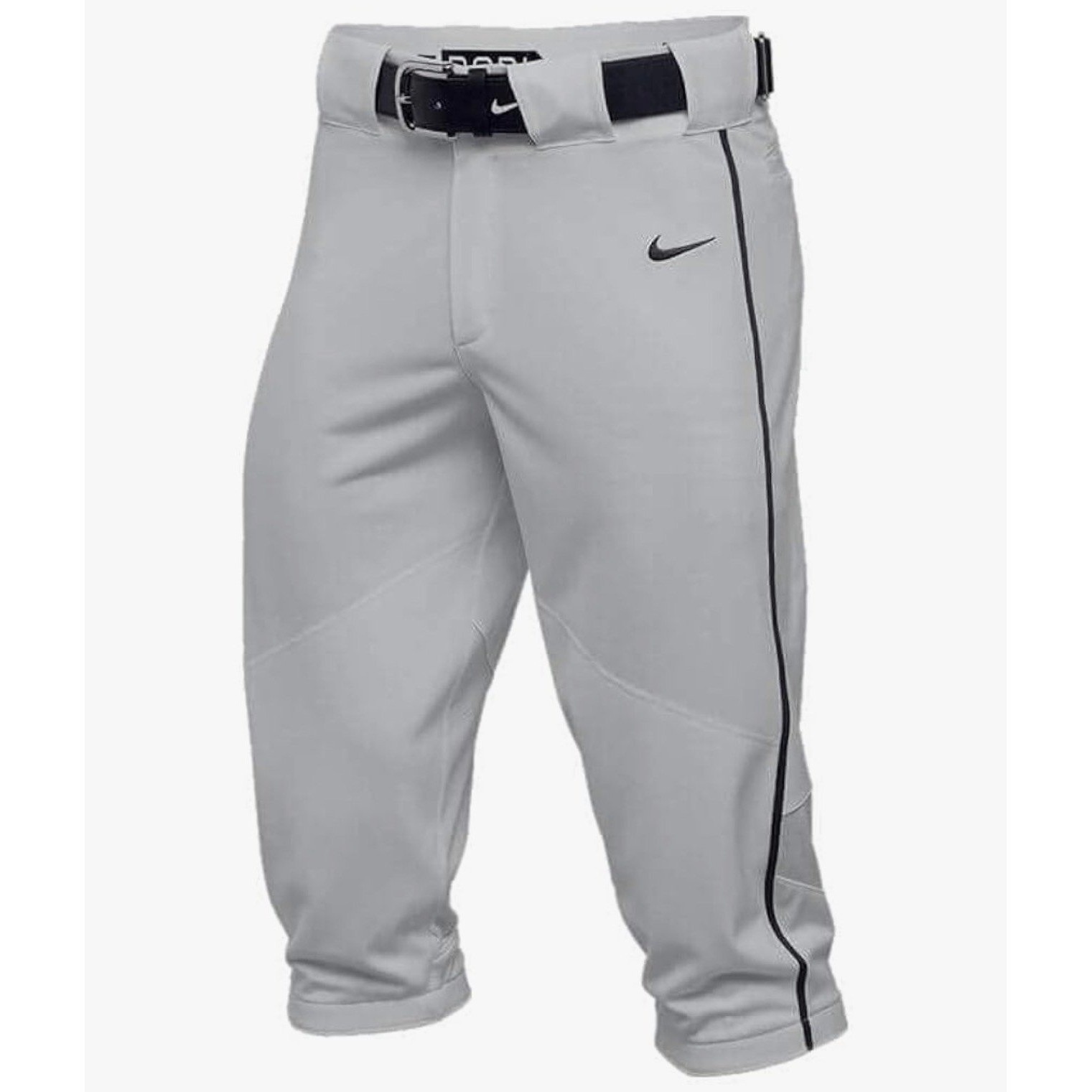 Nike Youth Baseball Pants Gray Elastic Hem Athletic Boys Size S